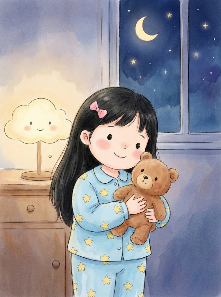 Bơ chuẩn bị đi ngủ